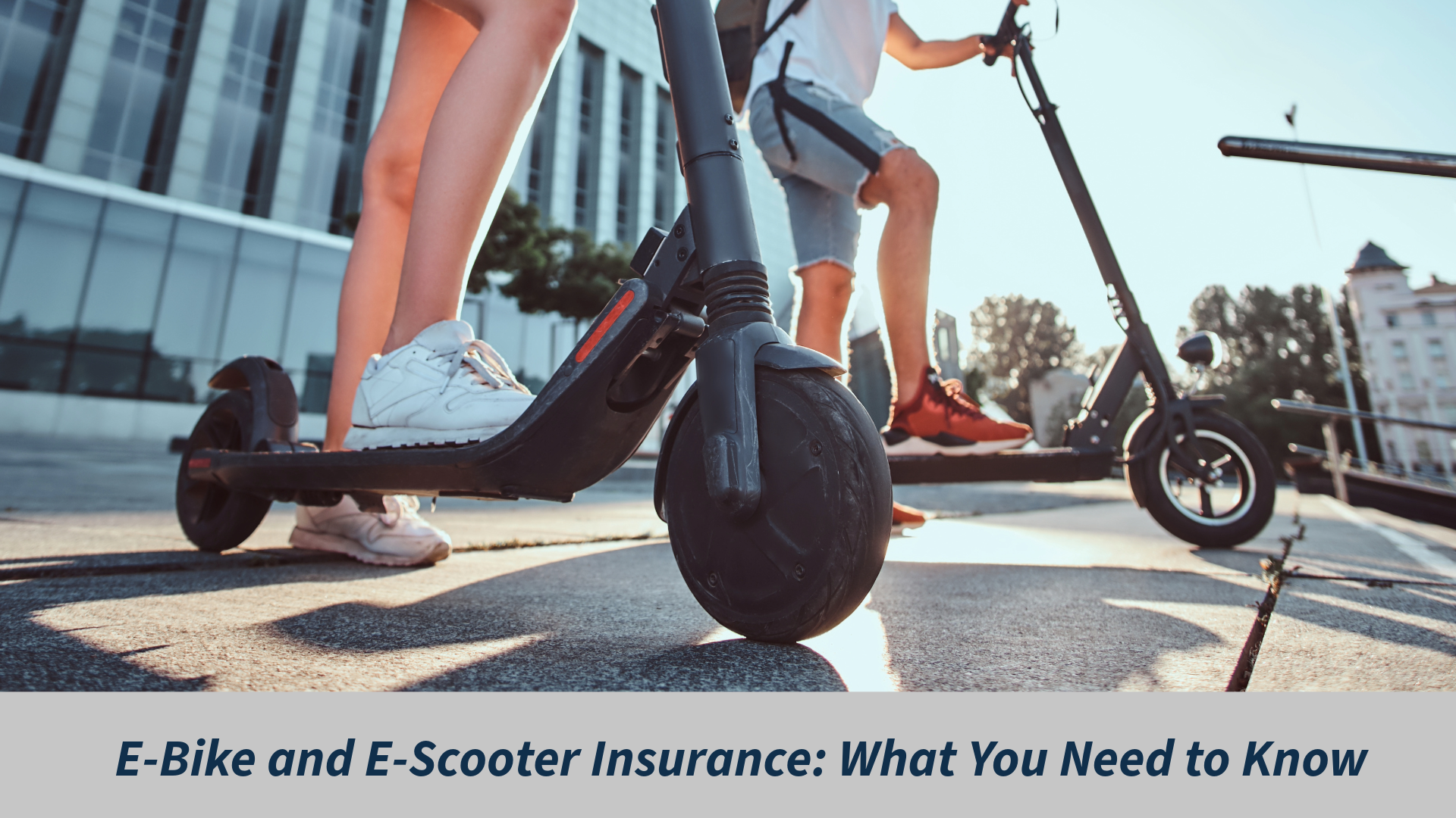 E-bike and e-scooter coverage concept